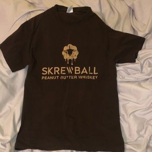 Skrewball peanut butter whiskey T-shirt size small